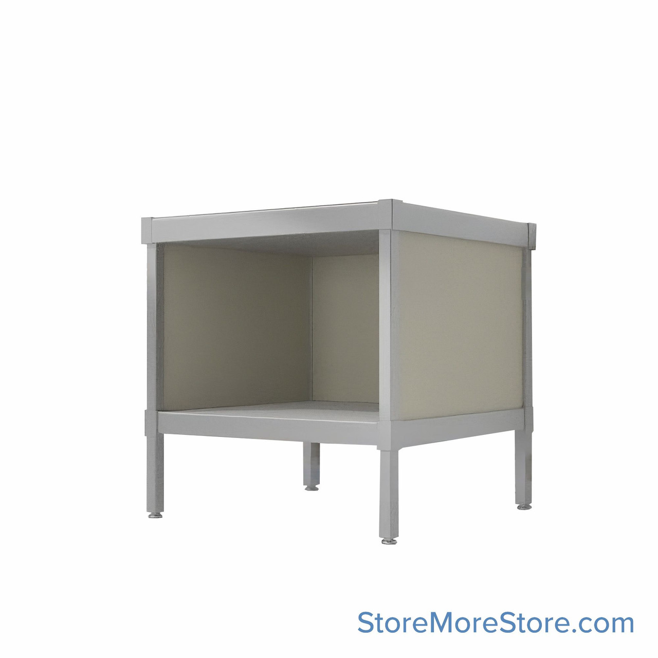 Mail Console, 25" W x 30" D x 36" H, Open Front, Includes Casters, 21.875" Cabinet Height