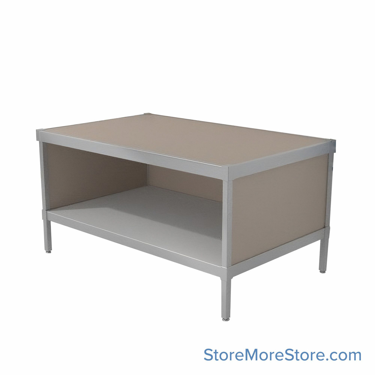 Mail Console, 36" W x 42" D x 36" H, Open Front, 21.875" Cabinet Height