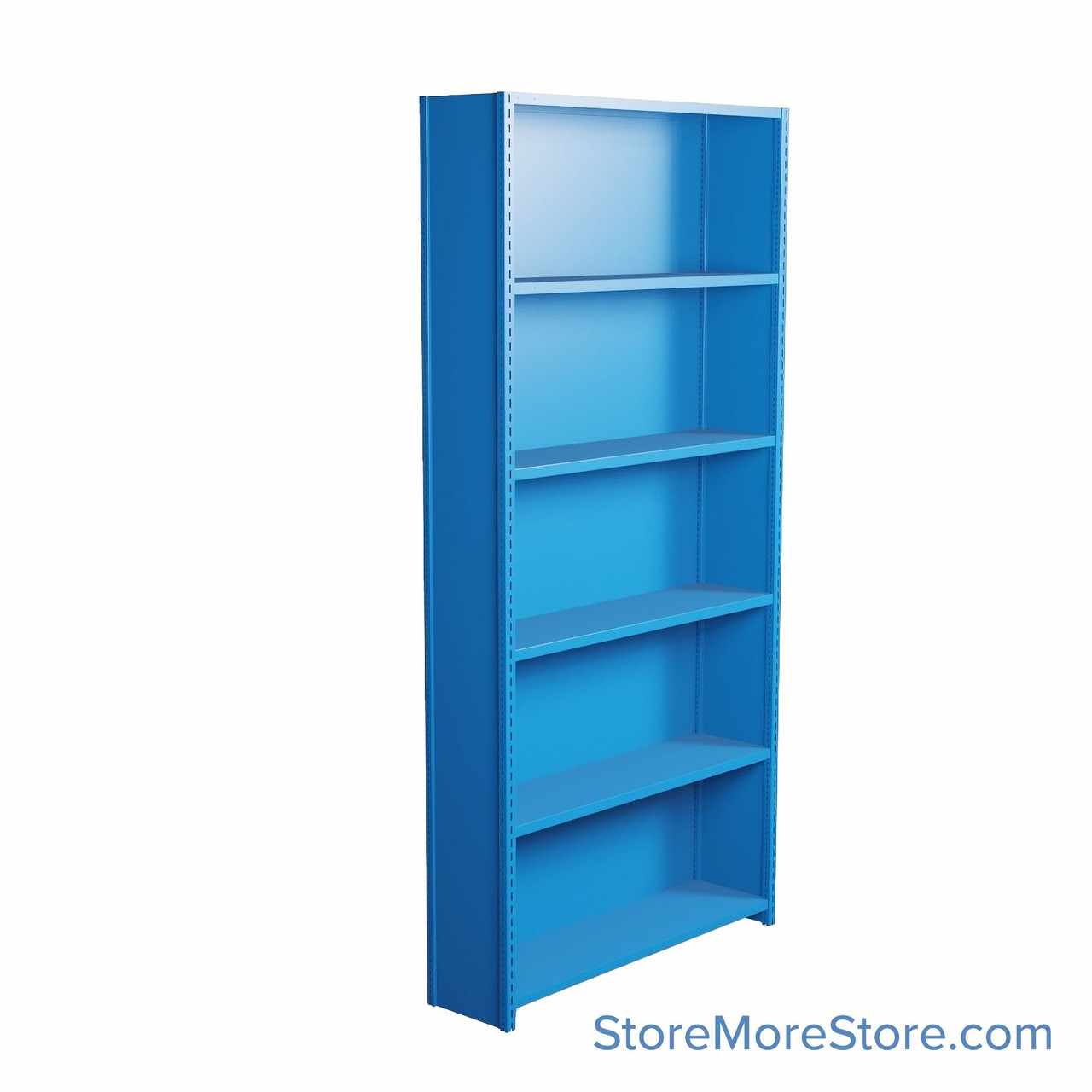 Industrial Shelving, 36" W x 24" D x 99" H, Closed Single Shelving Unit, 6 Shelves