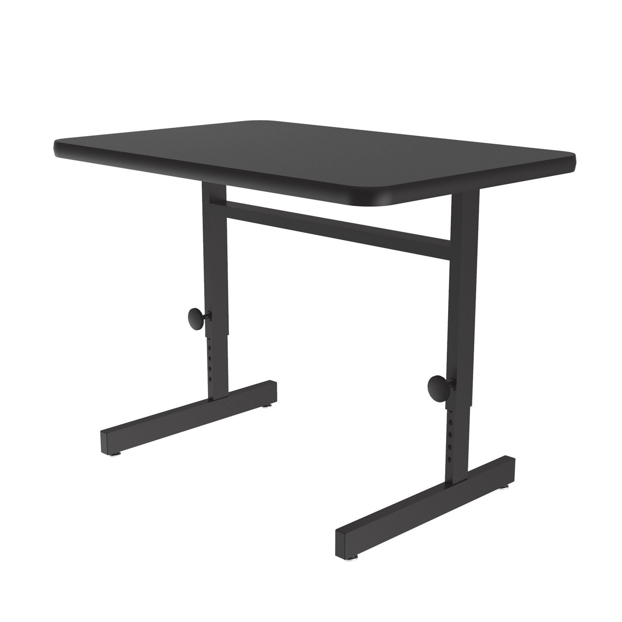 Adjustable Folding Computer Desks, 36"X24" Rectangular