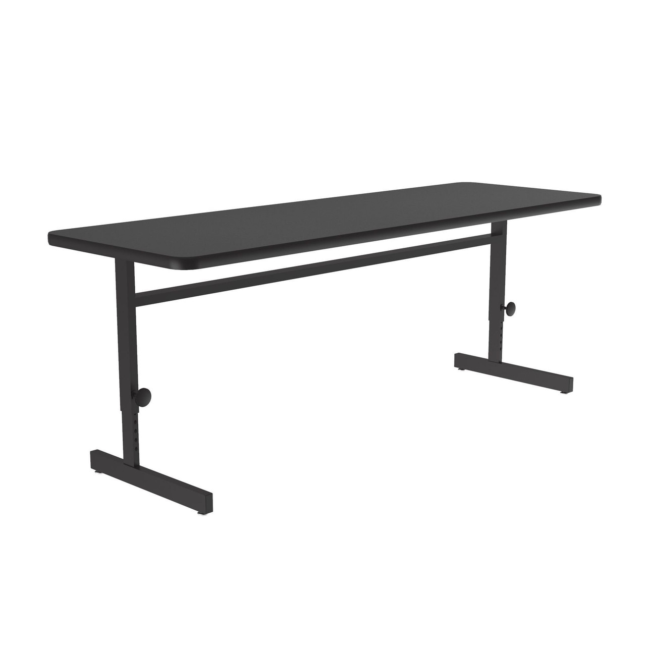 Adjustable Folding Computer Desks, 72"X24" Rectangular