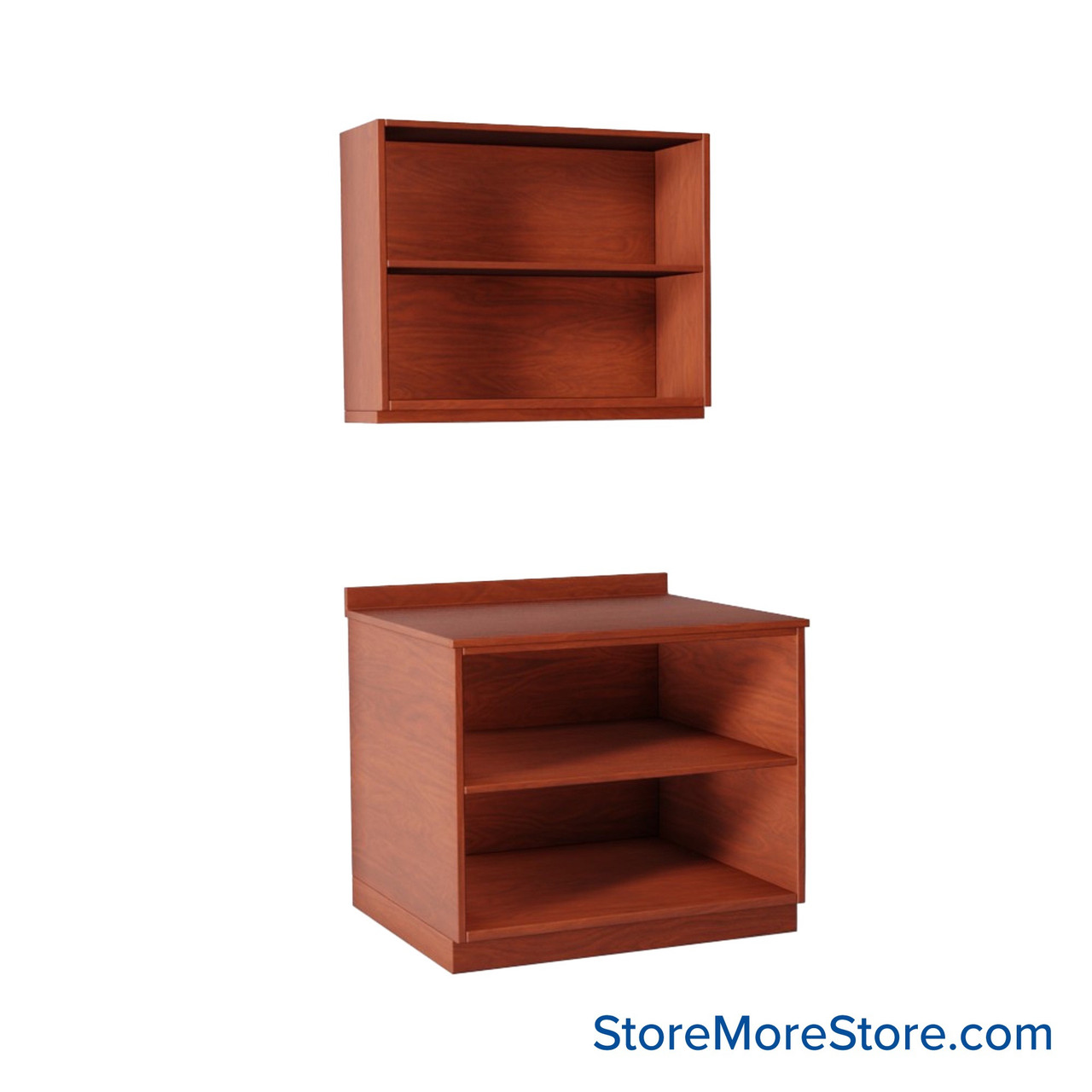 Workroom Cabinets, 36" W x 30" D x 30" H, Open Wall Cabinets