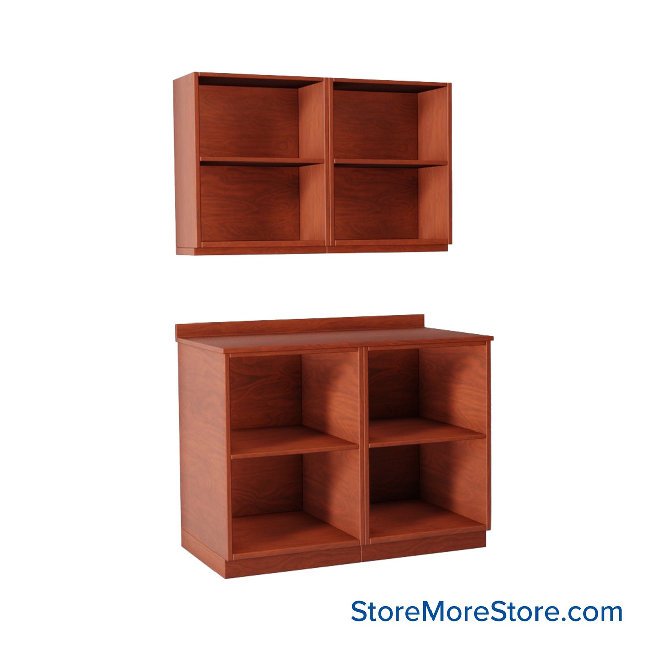 Workroom Cabinets, 48" W x 24" D x 36" H, Open Wall Cabinets