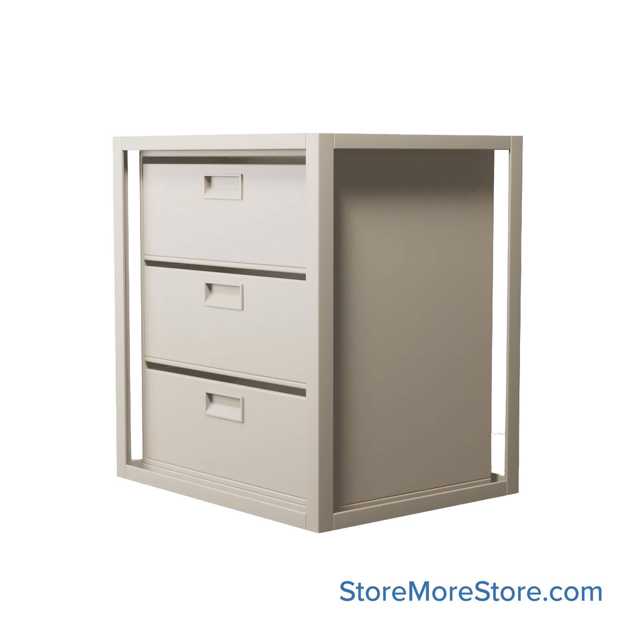 Rotary File Cabinet, 38.75" W x 31" D x 42" H, Adder Unit, File Drawers