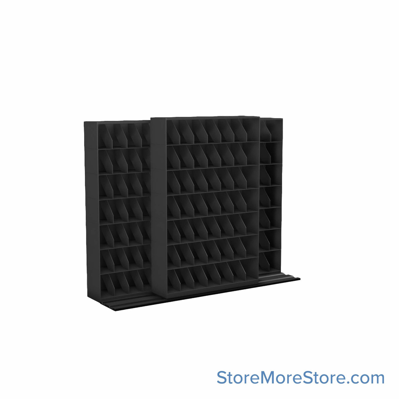 Mobile File Storage, 100" W x 34.5" D x 78.5" H, Legal Documents