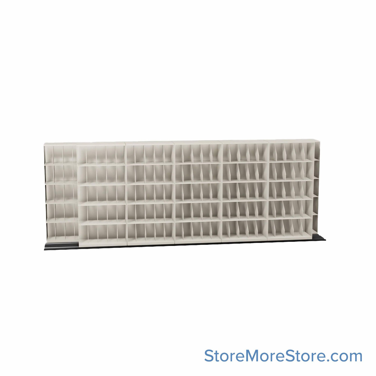Mobile File Storage, 224" W x 40.5" D x 78.5" H, X-Ray Documents