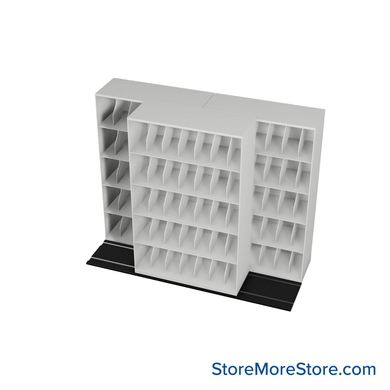 Mobile File Storage, 100" W x 40.5" D x 78.5" H, X-Ray Documents