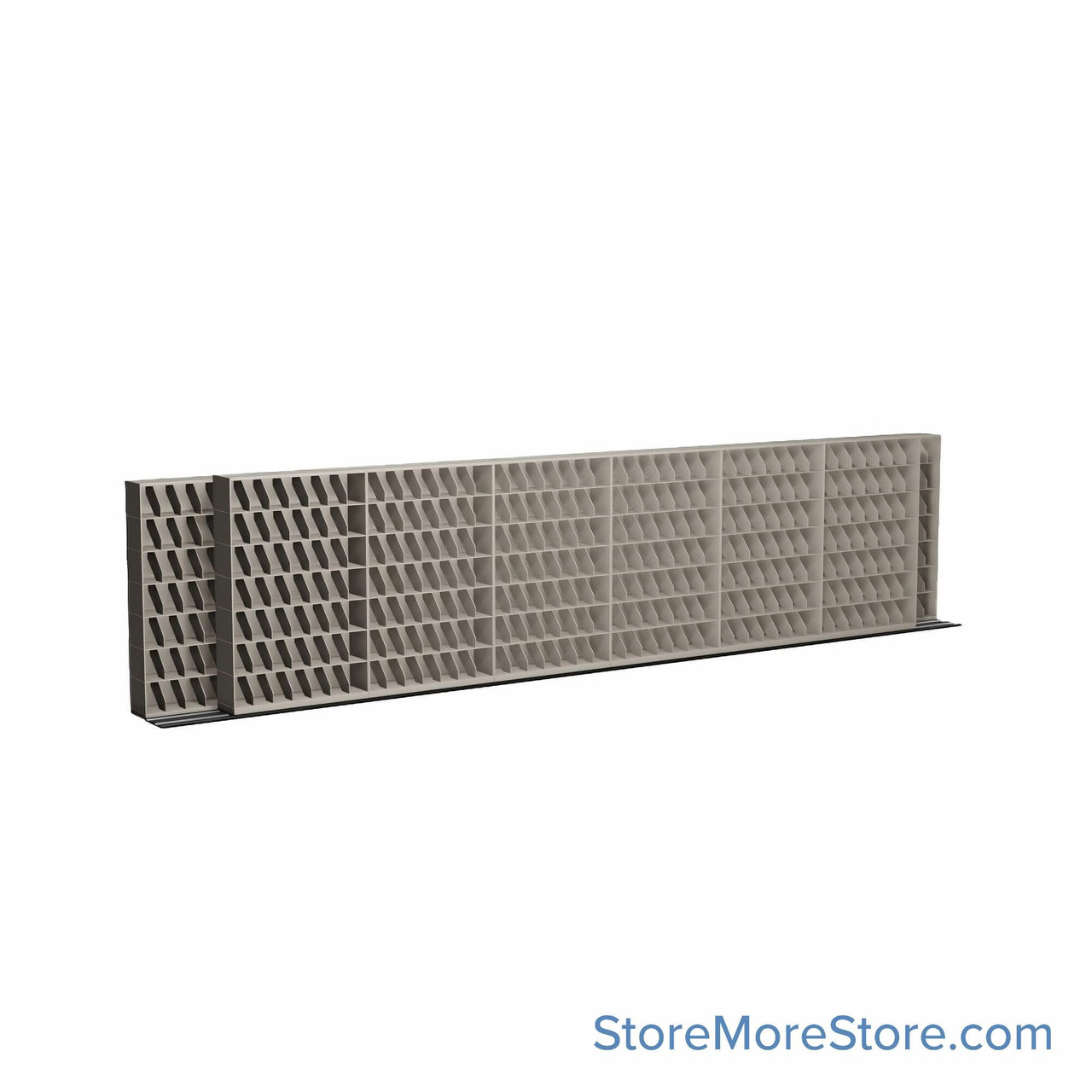 Mobile File Storage, 344" W x 28.5" D x 78.5" H, Letter Documents