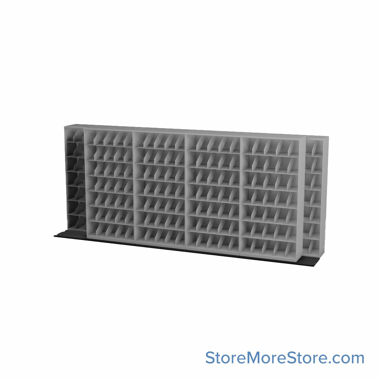 Mobile File Storage, 184" W x 34.5" D x 78.5" H, Legal Documents