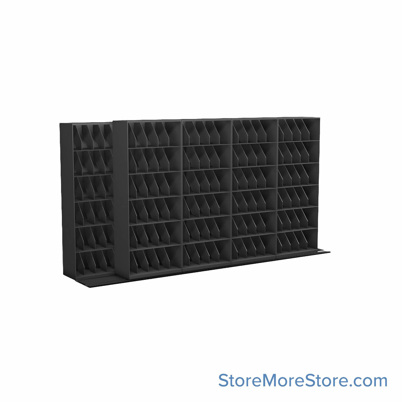 Mobile File Storage, 184" W x 40.5" D x 88.5" H, X-Ray Documents