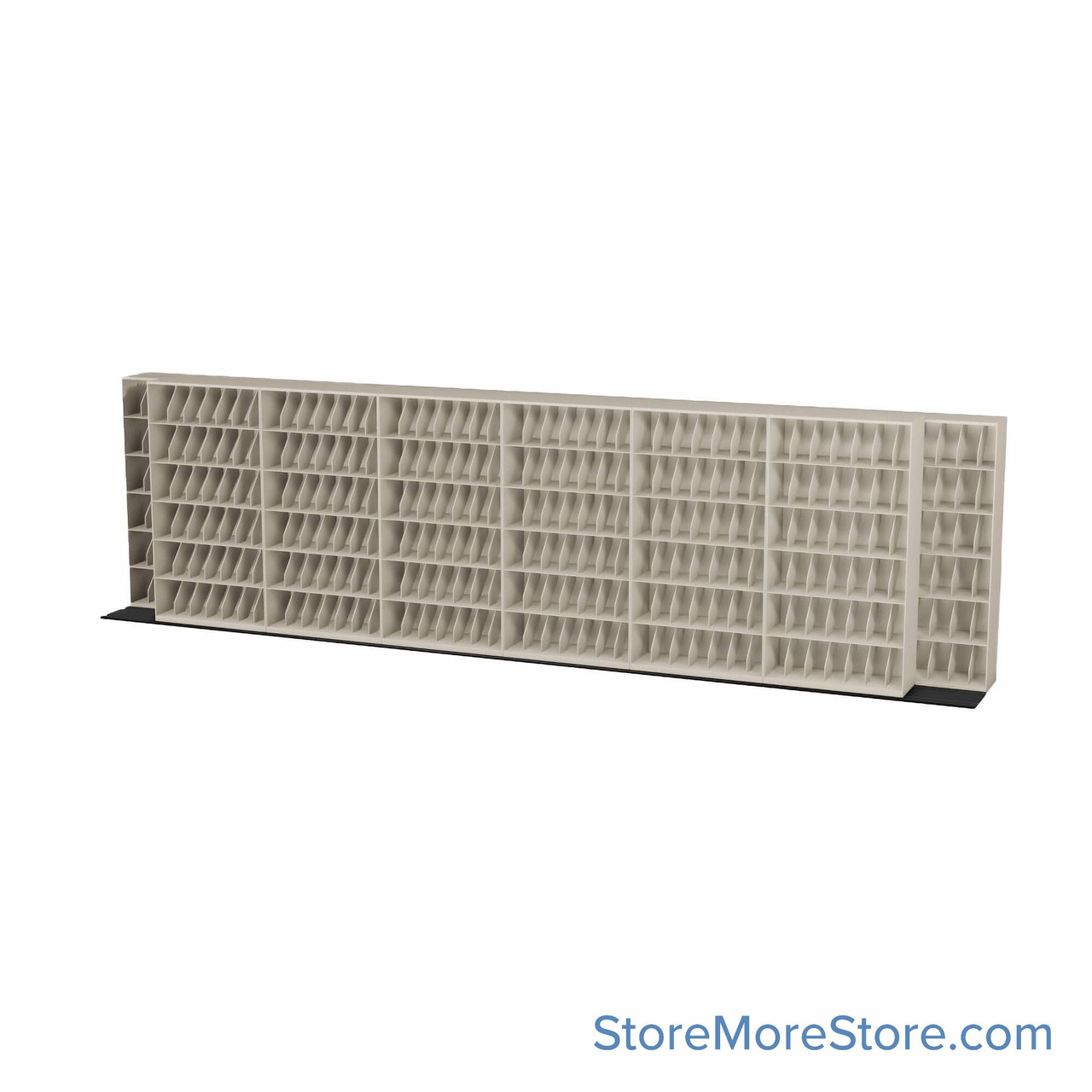 Mobile File Storage, 344" W x 40.5" D x 88.5" H, X-Ray Documents