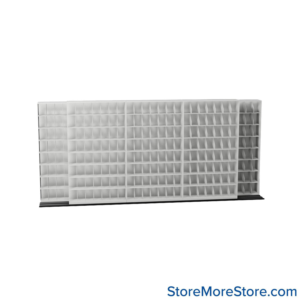 Mobile File Storage, 196" W x 34.5" D x 88.5" H, Legal Documents