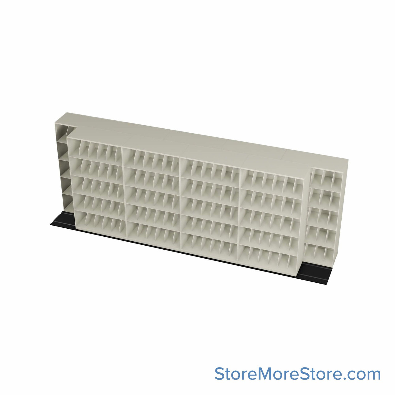 Mobile File Storage, 214" W x 40.5" D x 78.5" H, X-Ray Documents