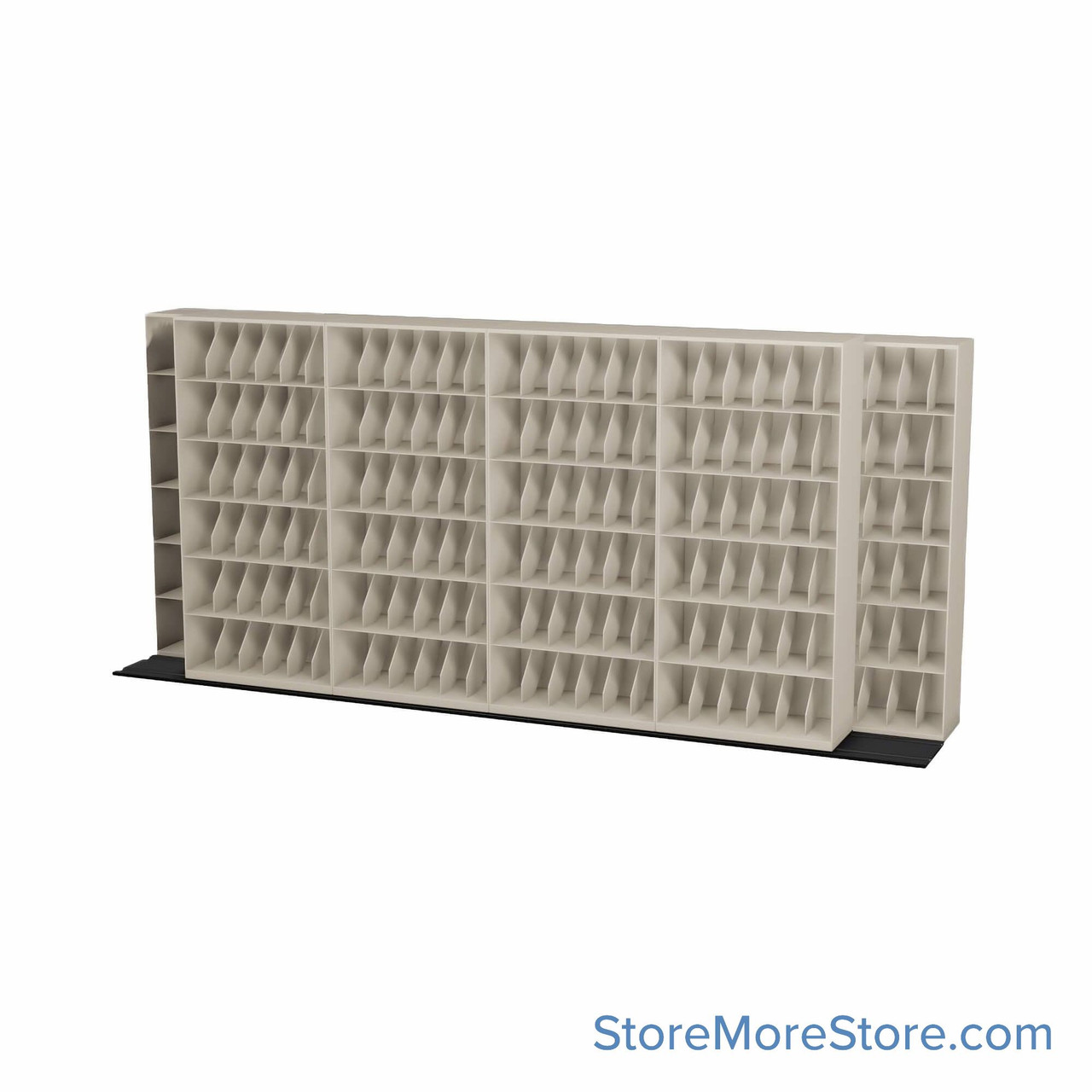 Mobile File Storage, 214" W x 40.5" D x 88.5" H, X-Ray Documents