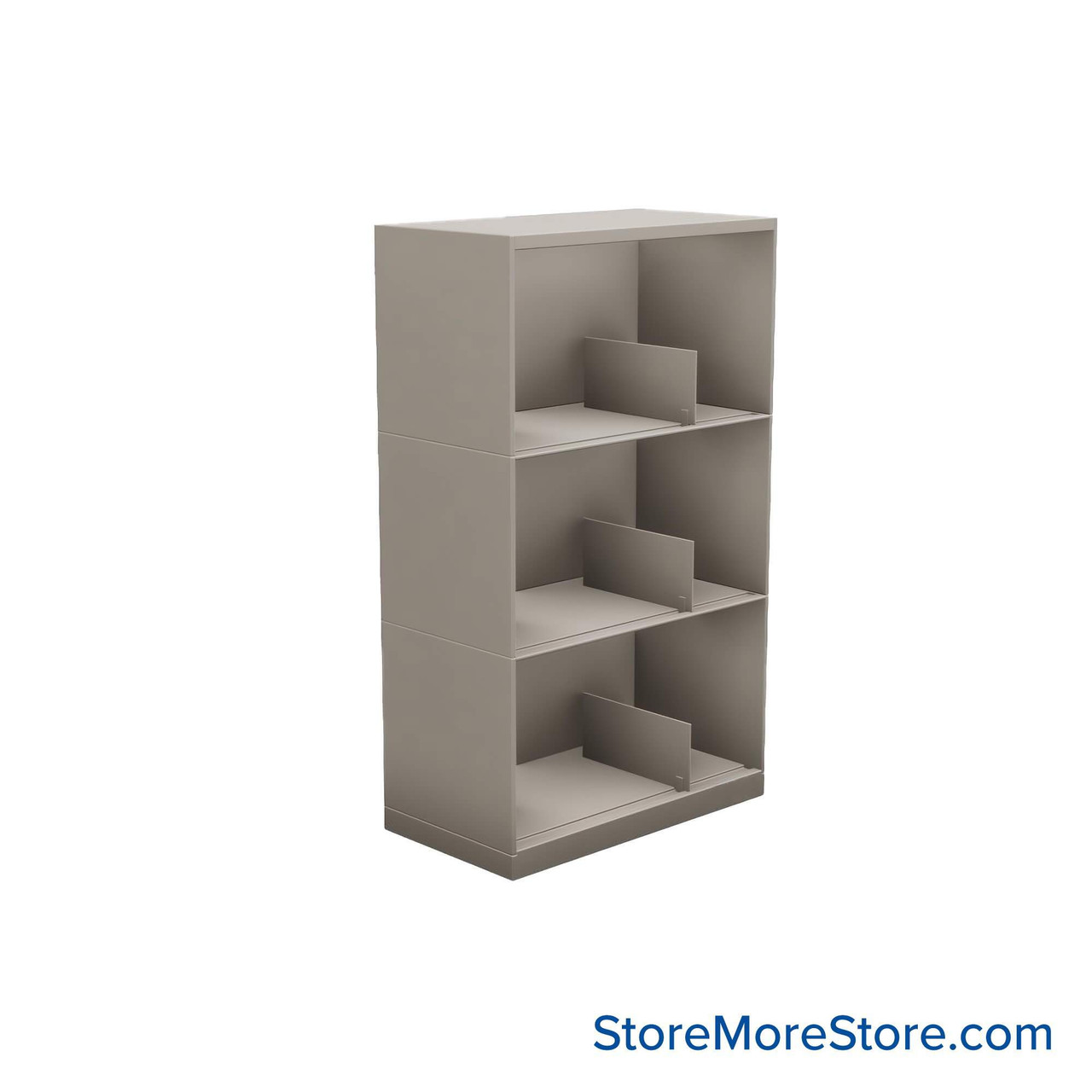 Binder Storage Shelves, 24" W x 41.25" H, 3 Levels