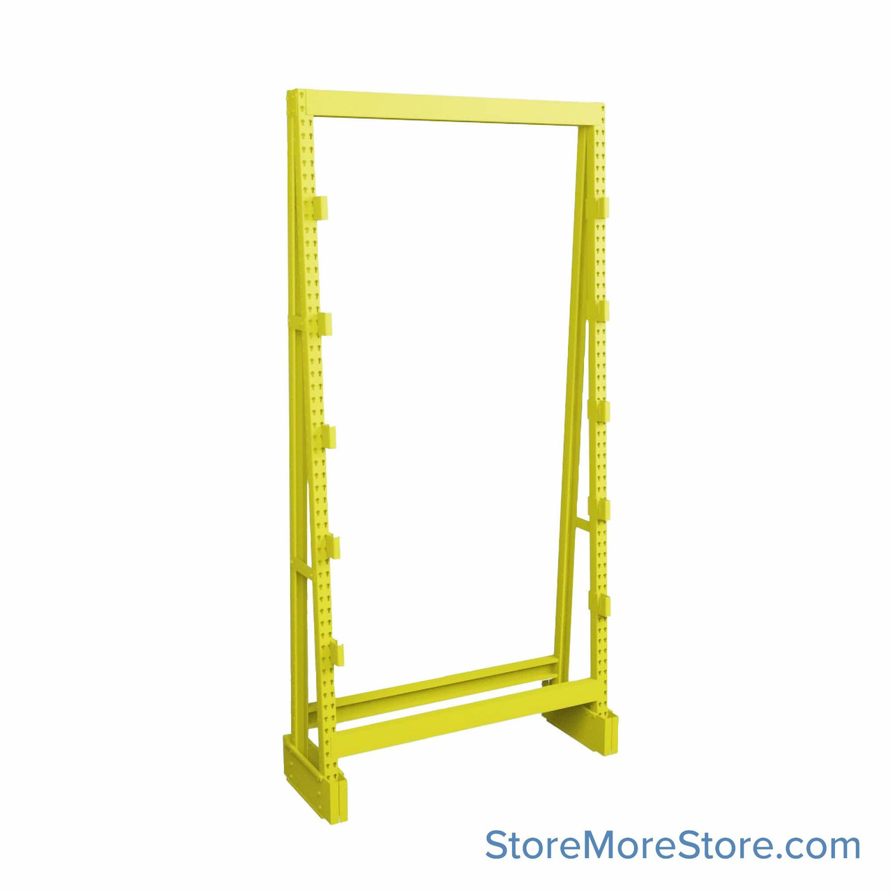 Wire Spool Rack, 72" W x 144" H, 5-Pair (Rods notcluded)