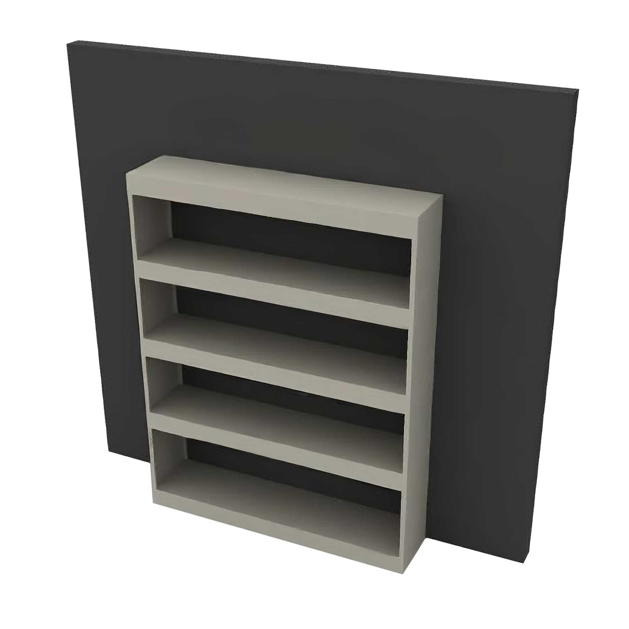 Museum Shelving, 60" W x 15" D x 85" H
