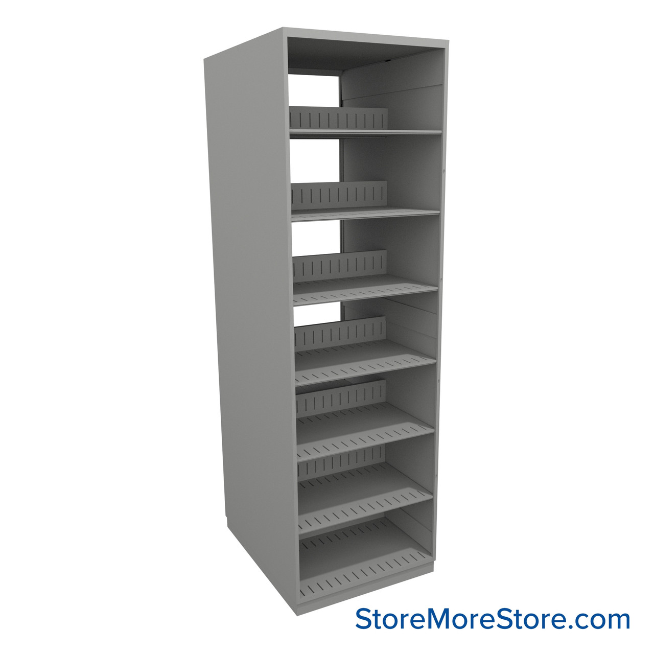 Legal File Shelving, 24" W x 30" D x 76.25" H, Double-Sided Starter Unit