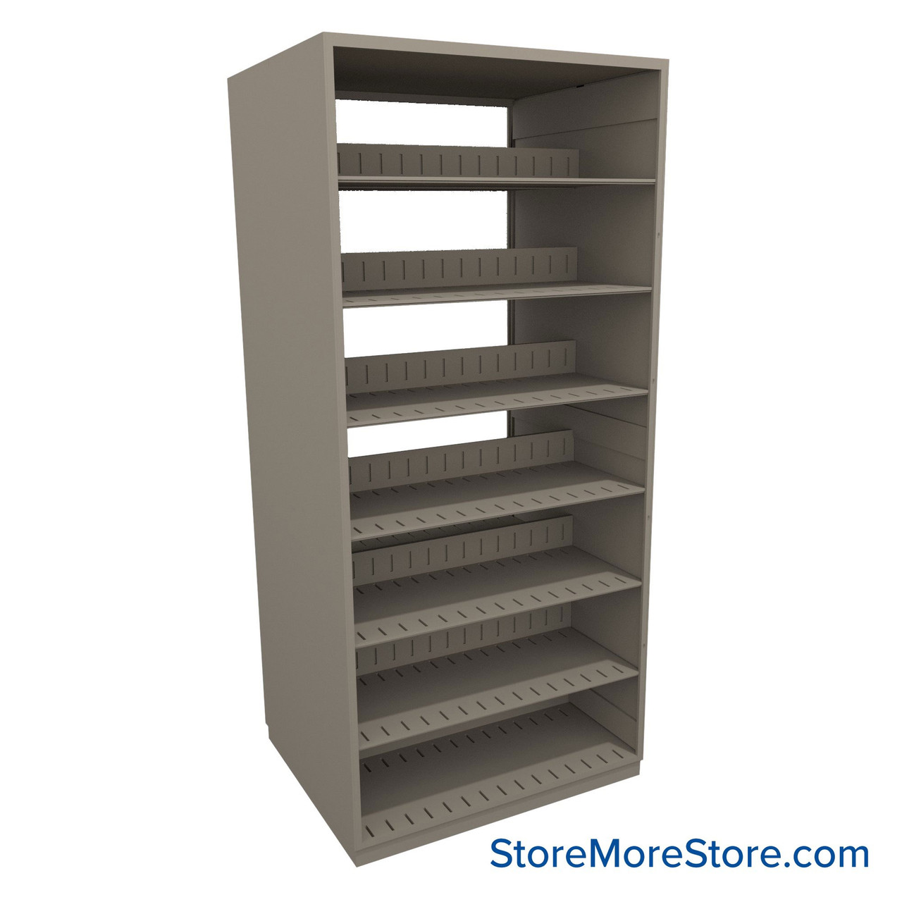 Legal File Shelving, 36" W x 30" D x 76.25" H, Double-Sided Starter Unit