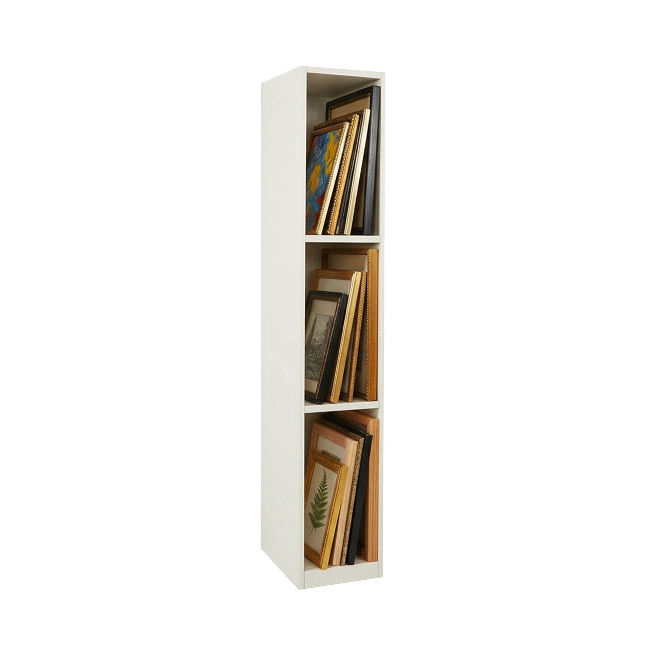 Art Storage Racks, 18" D x 118.25" H, 2 Adjustable Shelfs