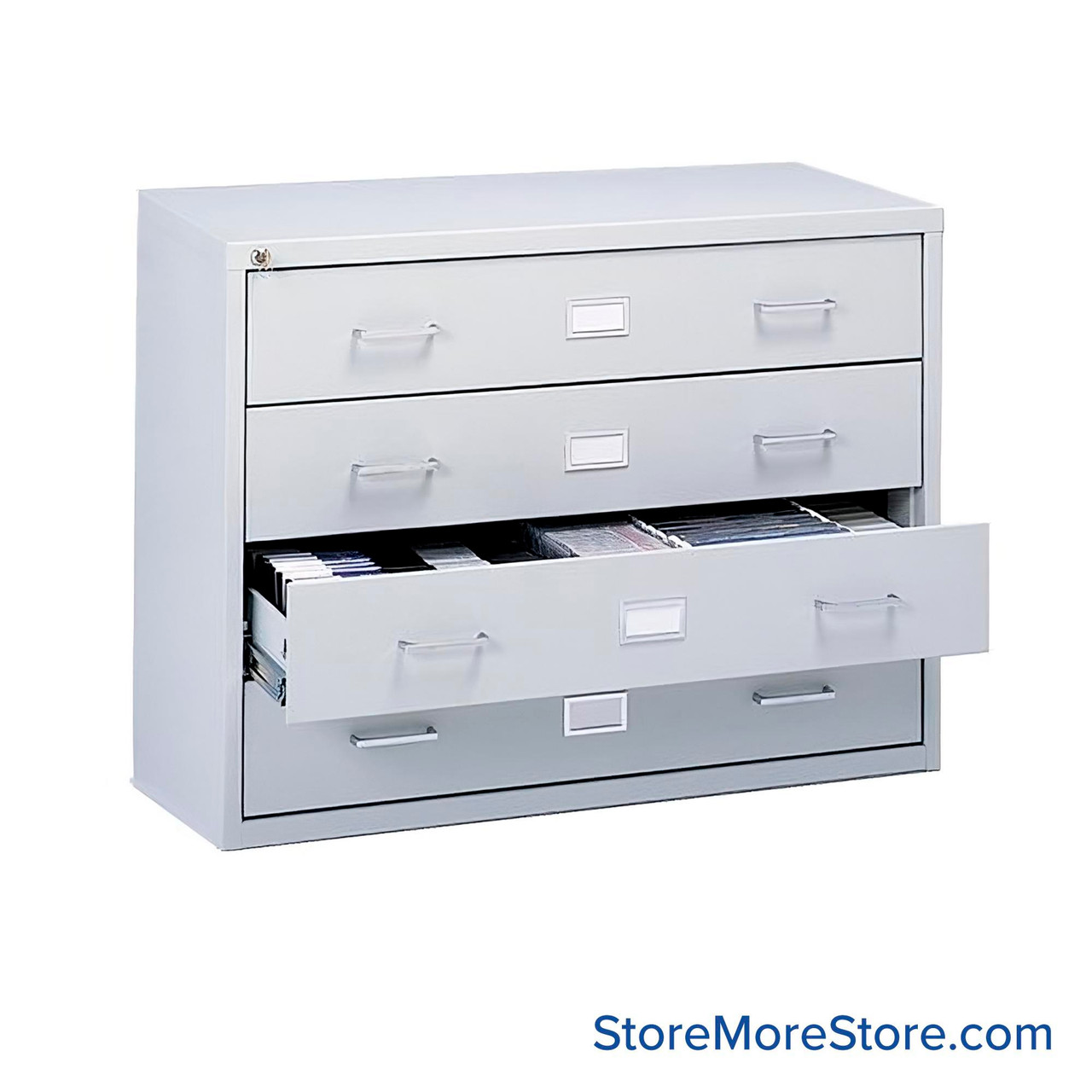 Multimedia Storage Cabinet, 27.75" High