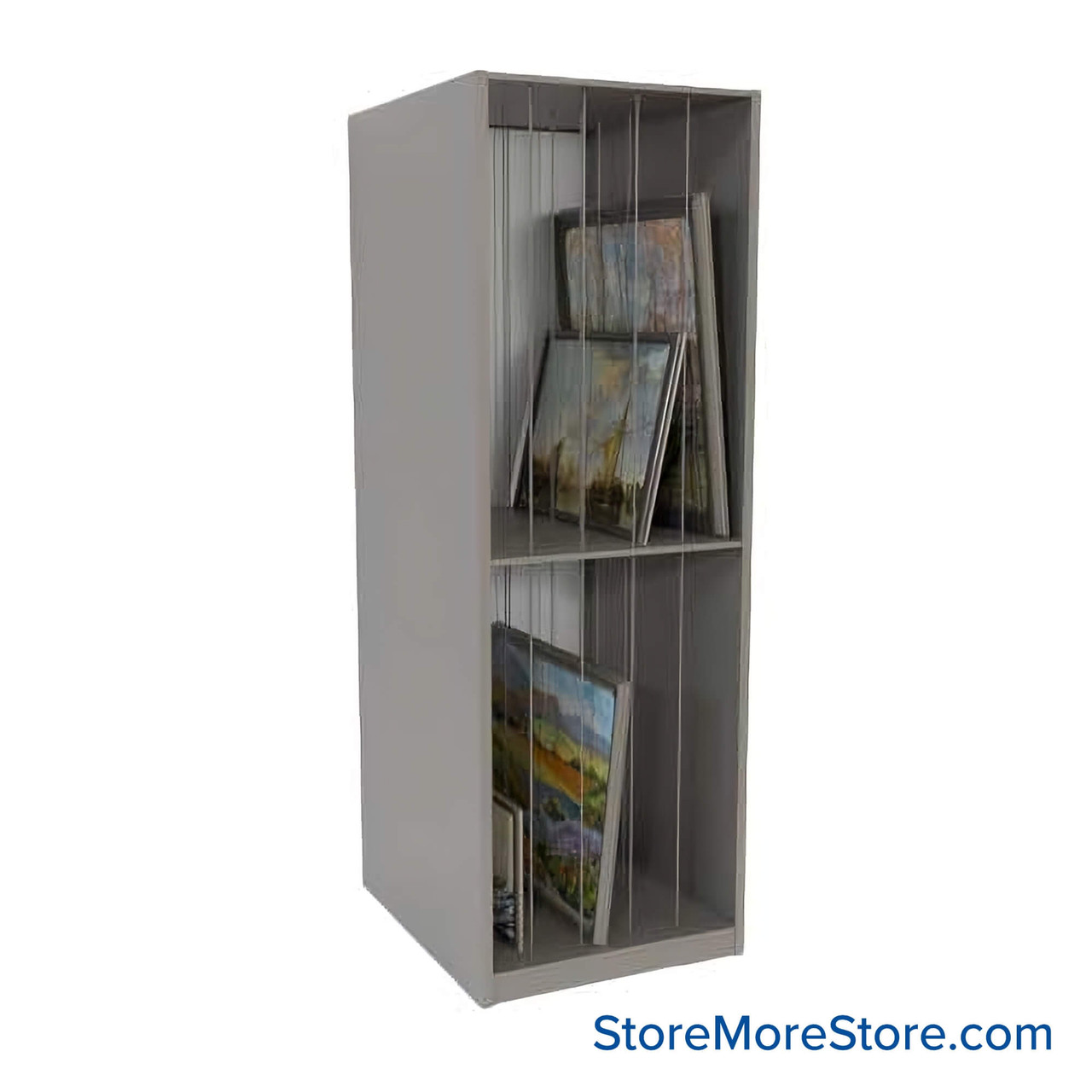 Artwork Storage Shelves, 30" W x 30" D x 97" H