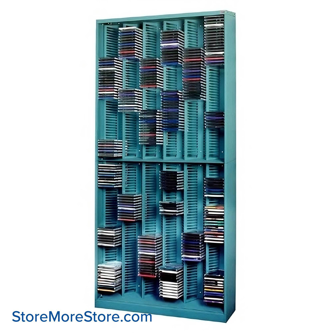 CD Storage Rack, 600 CD Capacity