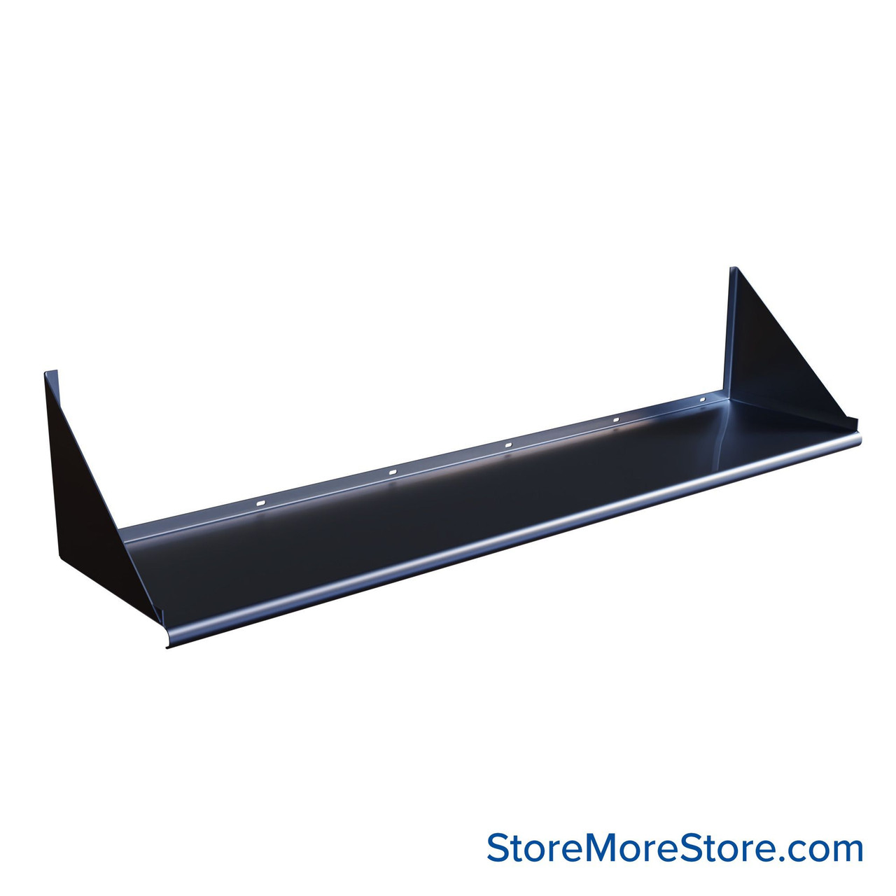 Stainless Steel Wall Shelves, 54" W x 12" D