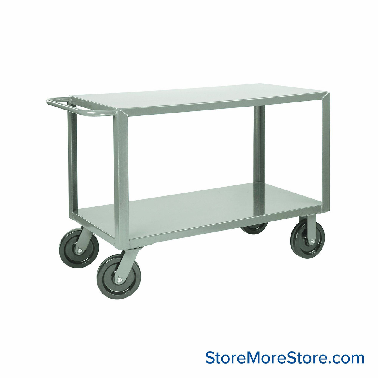 Heavy Duty Truck Cart, 24" W x 36" D, 2 Rigid, 2 Swivel Casters