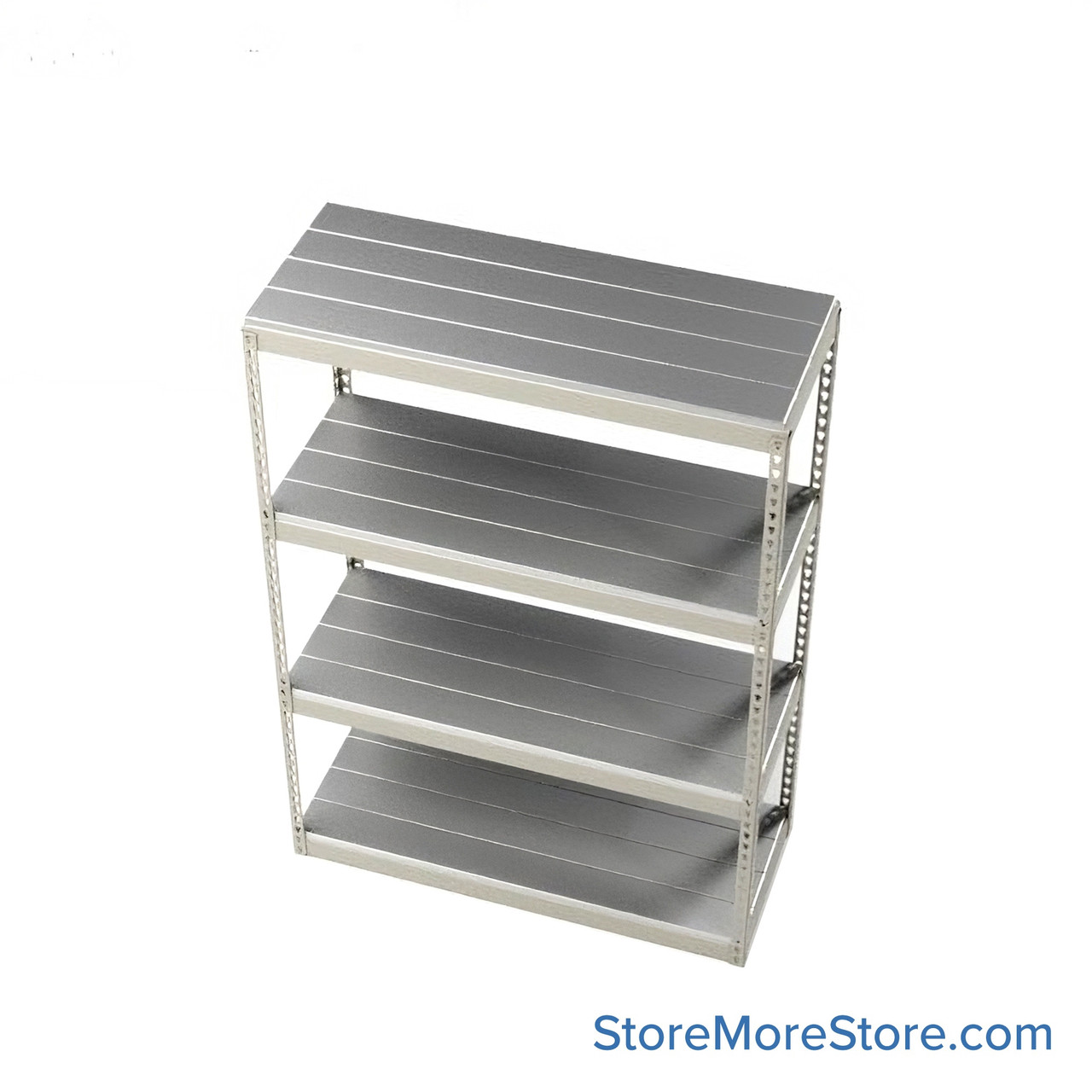 Bulk Storage Racks, 60" W x 36" D x 84" H, Channel Beam, Steel Decking