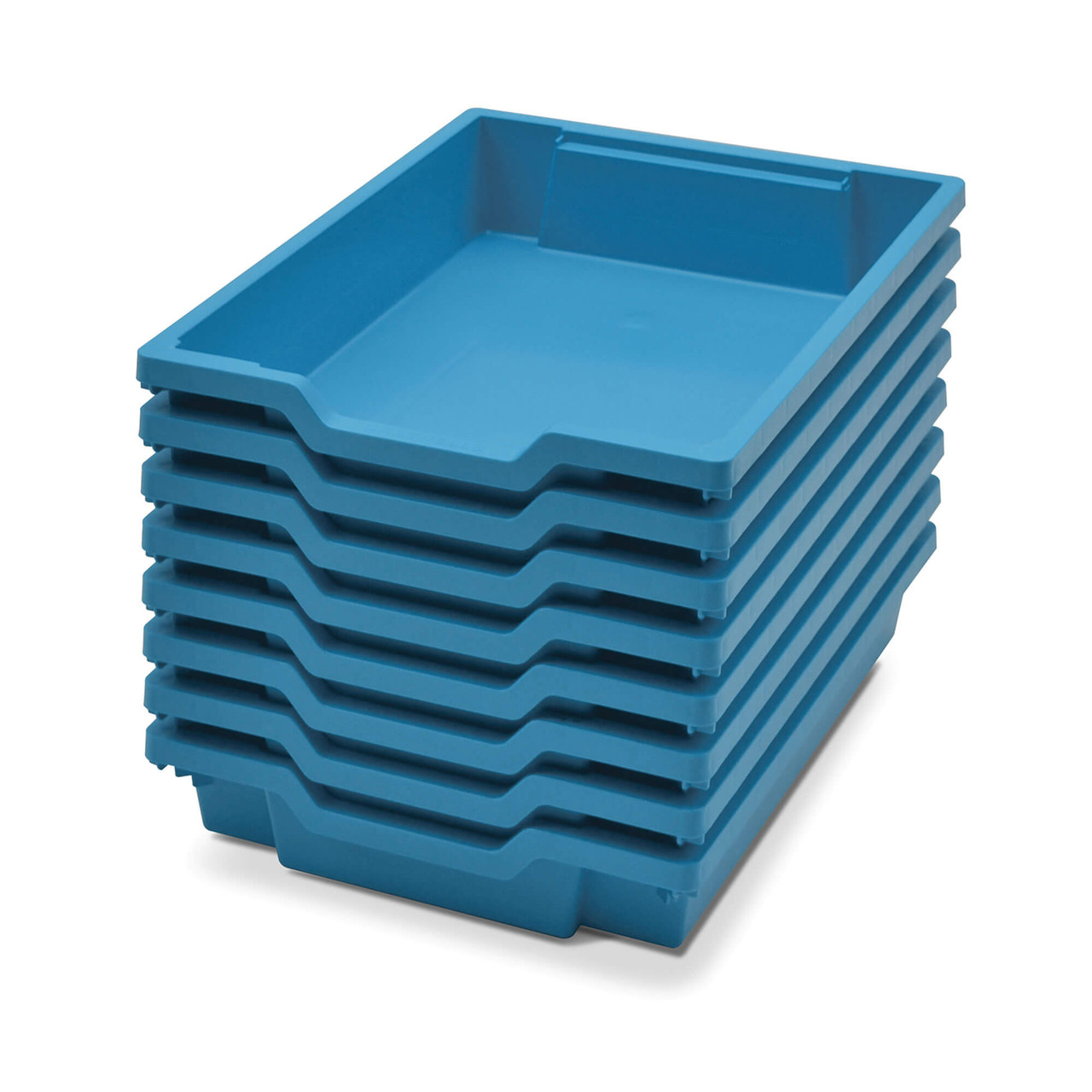 School Storage Trays, 12.25" D x 13.5" H, Shallow