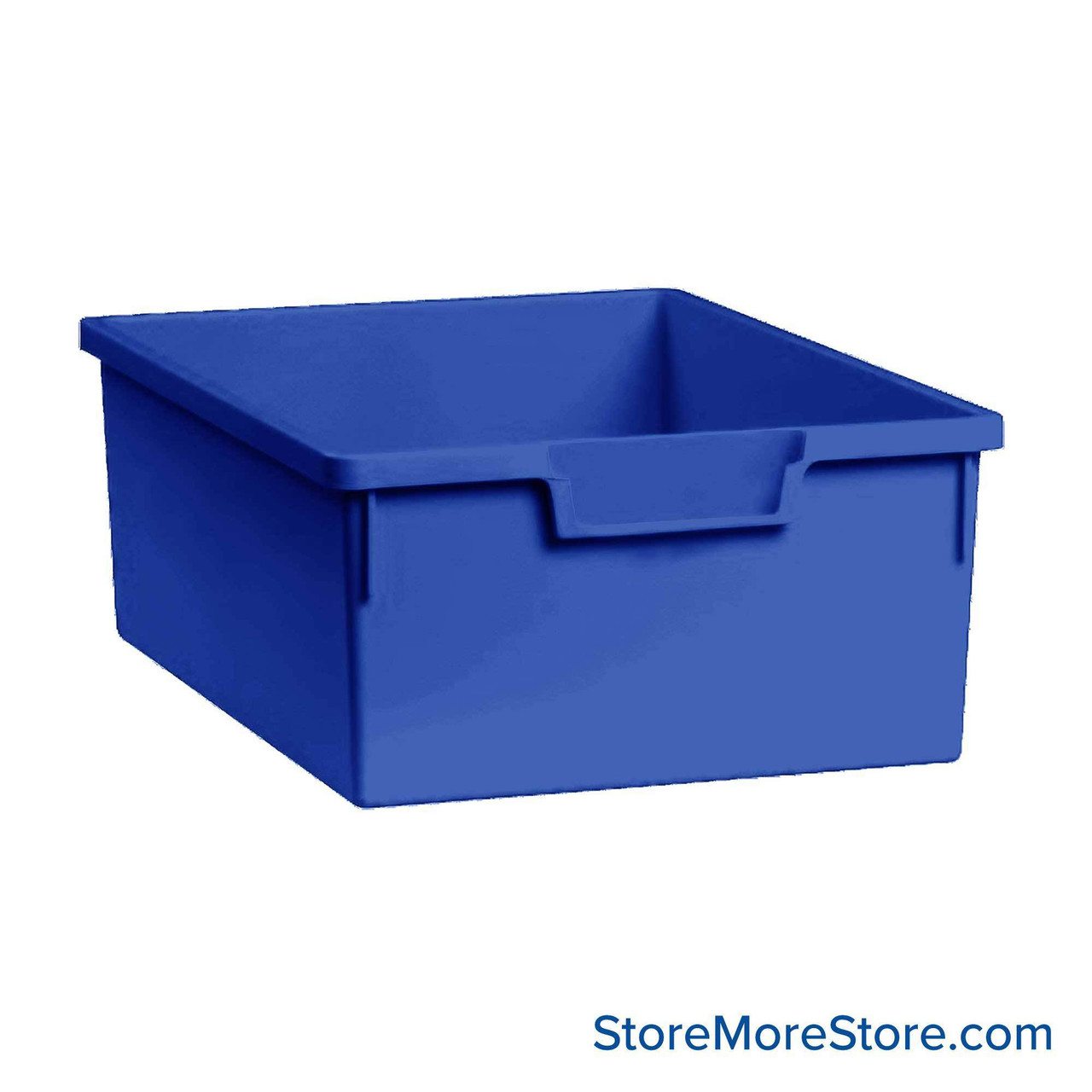 Plastic Storage Trays, 16.75" W x 12.5" D x 6.25" H