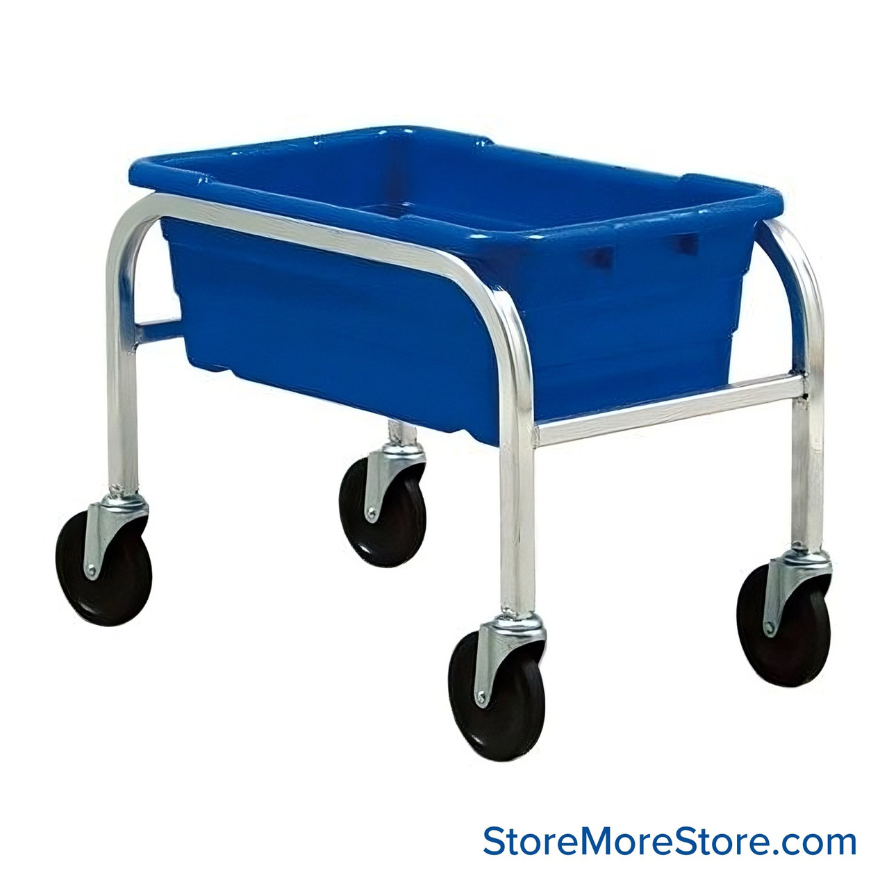 Tote Cart with Wheels, 19" High, 1 Bin