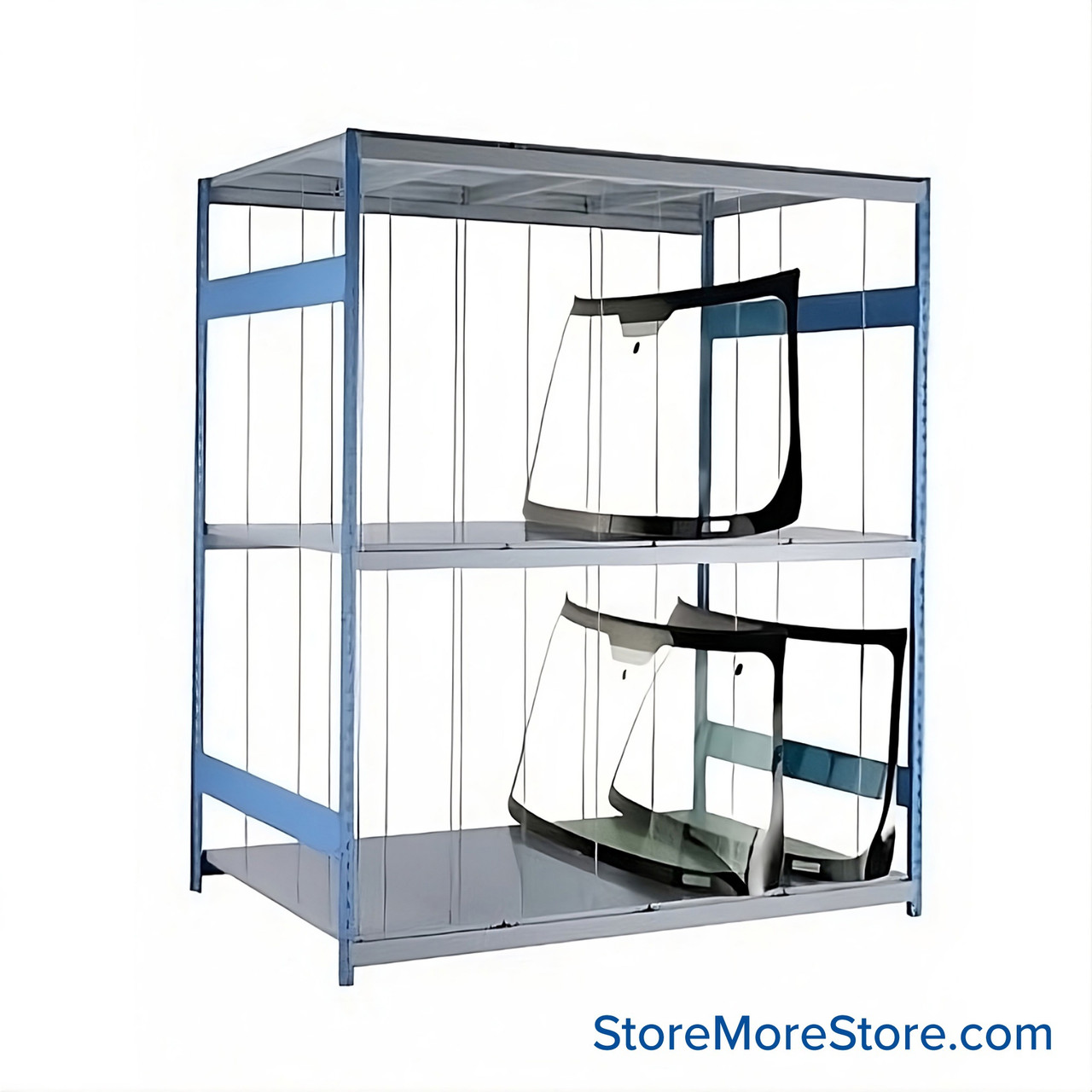 Windshield Storage Rack, 96" W