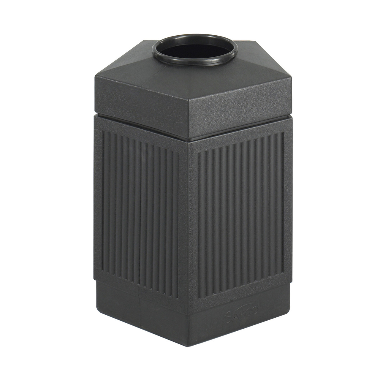 Pentagon Open Top Trash Can 45 Gallon