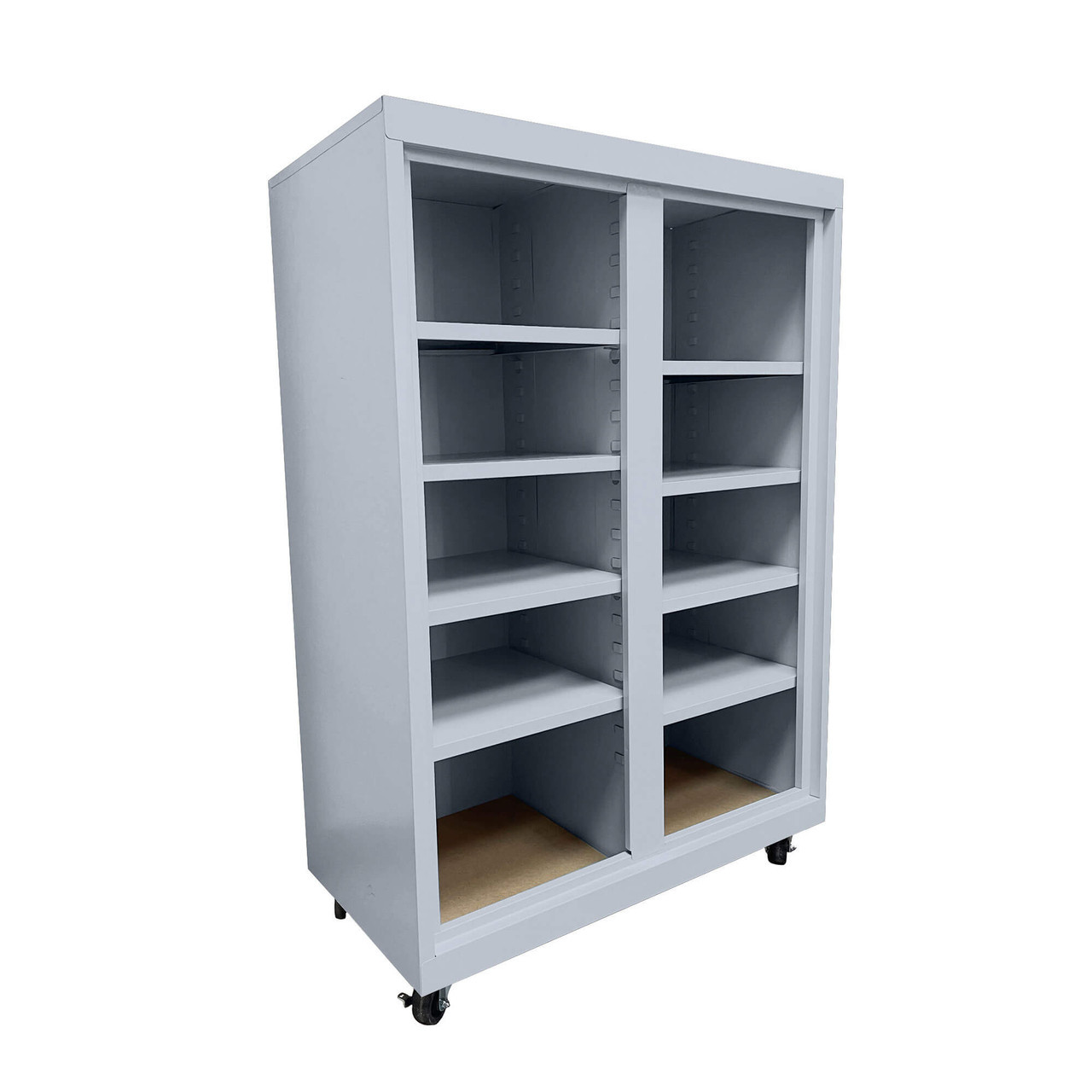 Backpack Storage, 51" H, No Door, Includes Casters