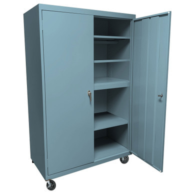 Heavy Duty Mobile Storage Cabinets, 36" W x 24" D x 66" H