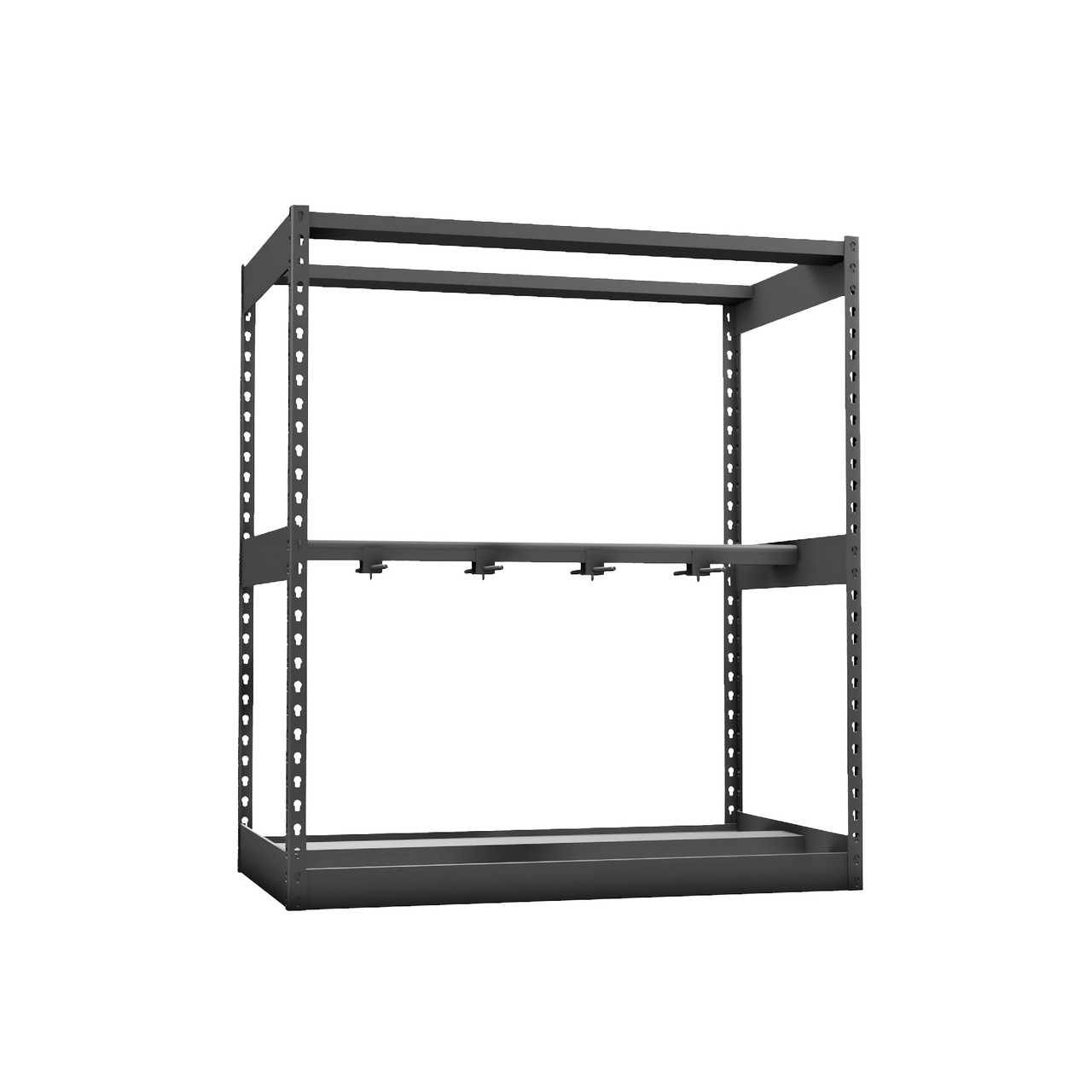 Golf Club Bag Storage, 50" W x 30" D x 57" H, 8 Standard or 6 Pro Bags