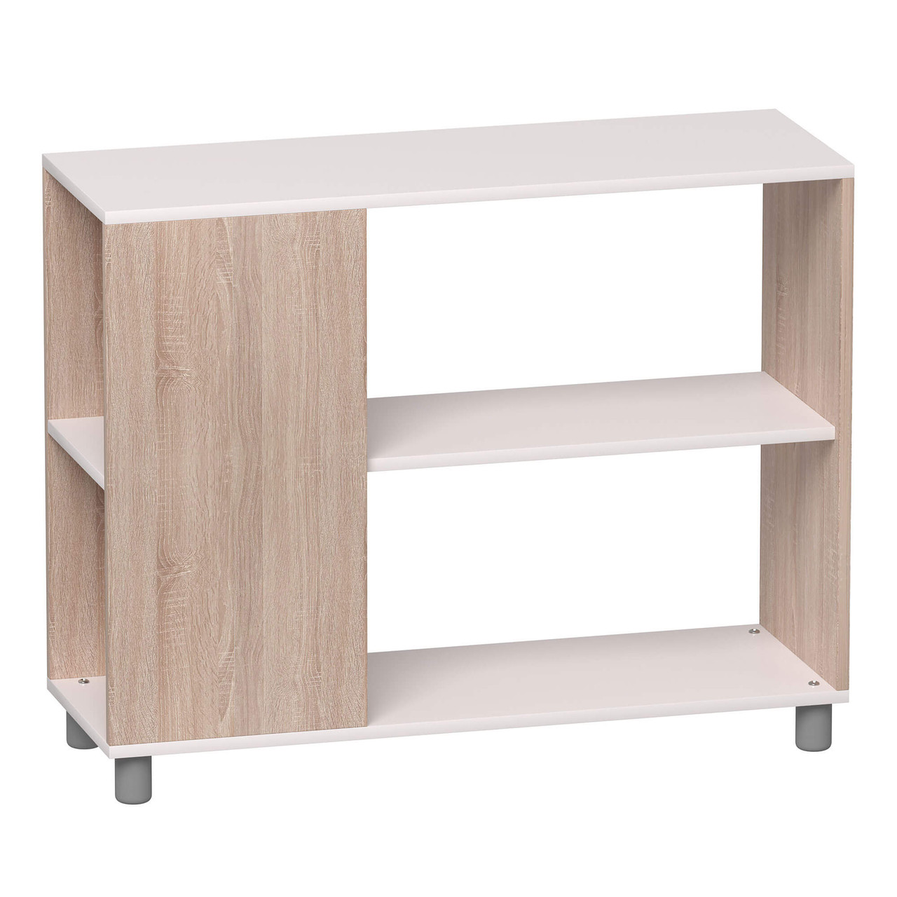 Two-Layer Dual-Access Classroom Shelf, Shelves, 2 Compartments