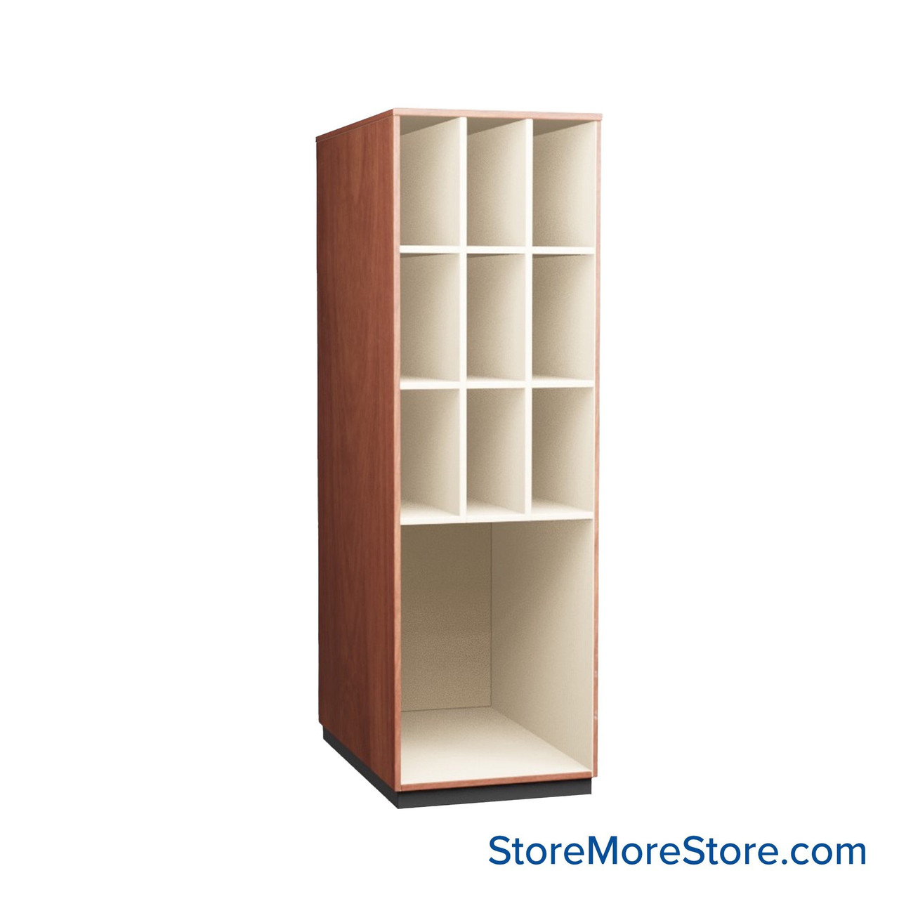 Instrument Storage Cabinets, 27" W, Nine 15"H & One 25.5"H Compartments