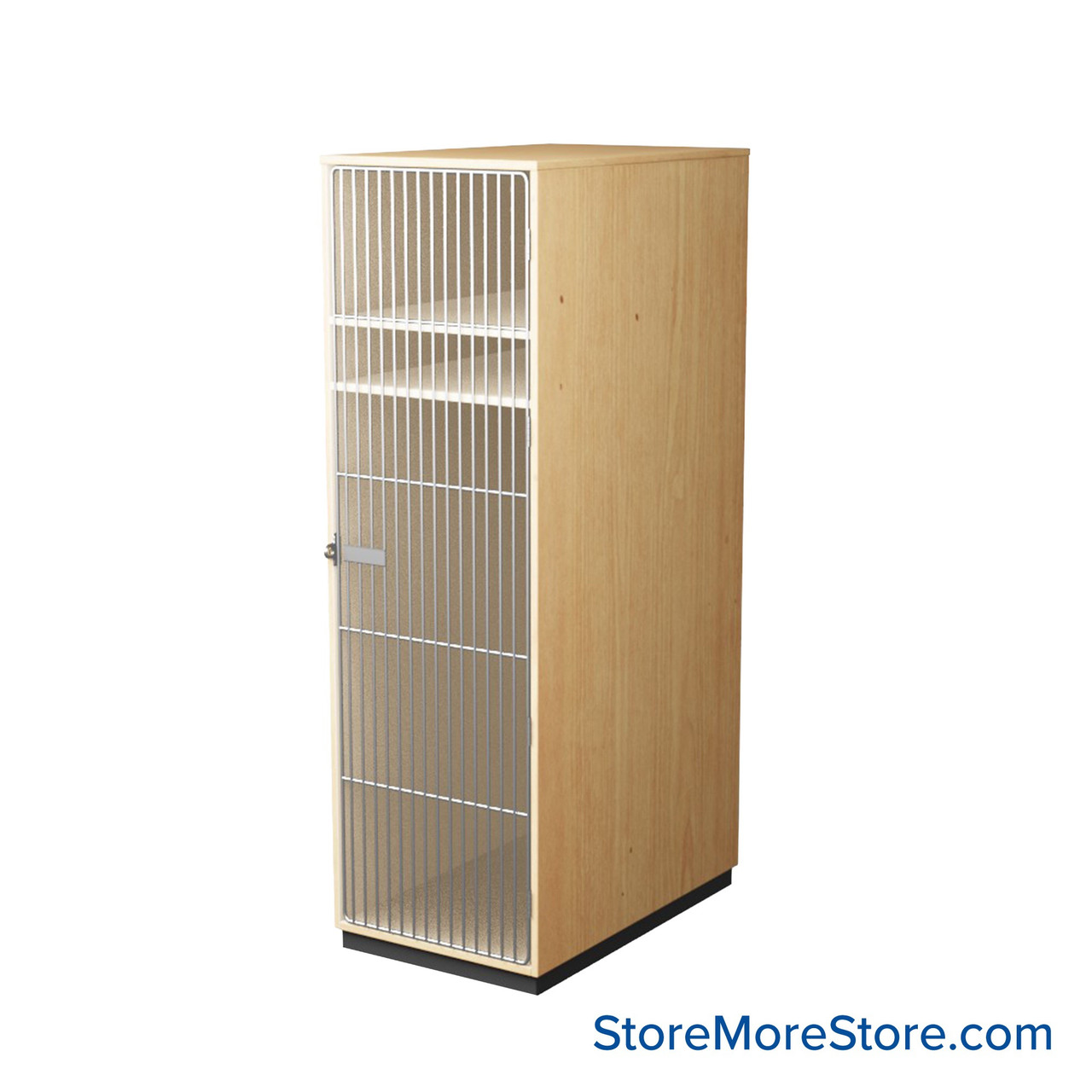 Baritone Saxophone Storage Cabinet, Grille Door (Right Swing)