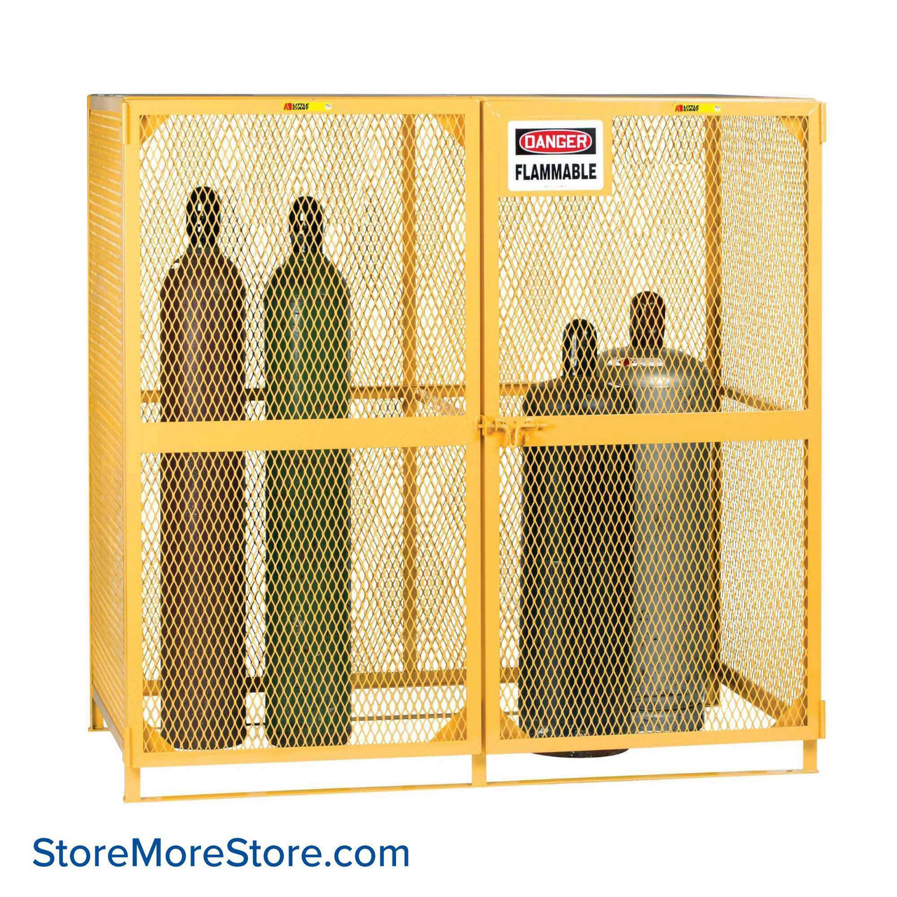 Gas Cylinder Cage, 72" W x 70" H