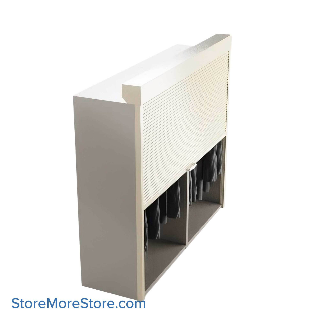 Hanging Clothes Cabinet, 84" W x 97" H