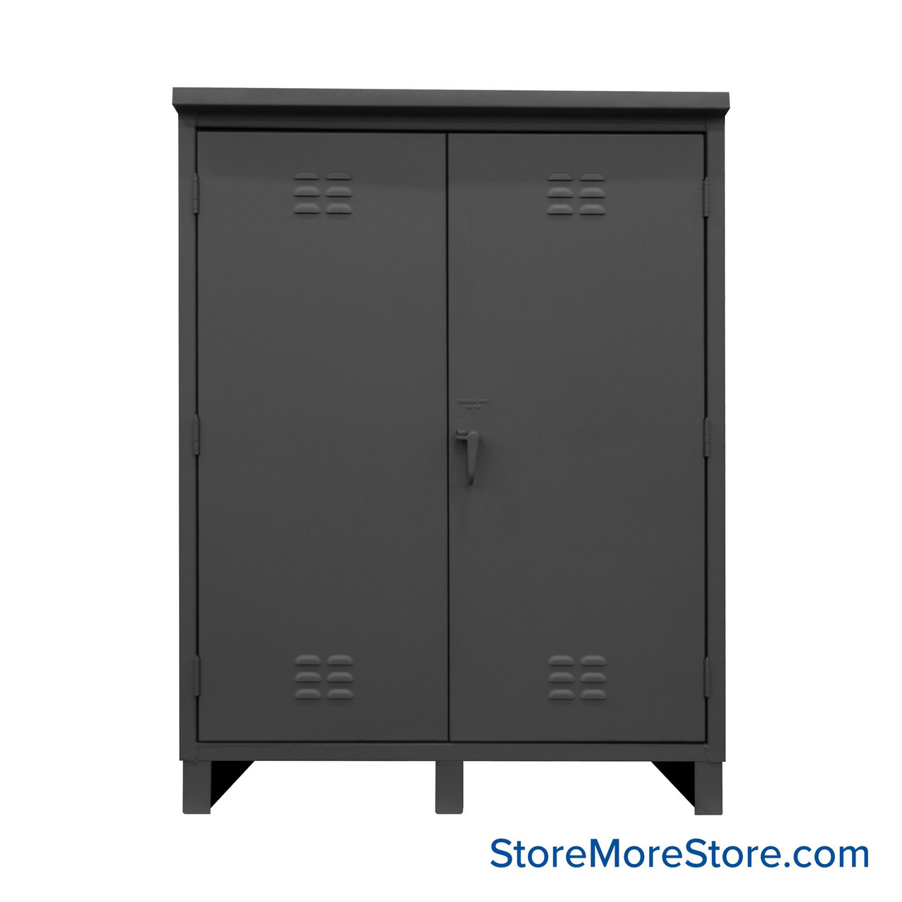 Weatherproof Outdoor Storage Cabinet, 60" W x 78" H, 4 Shelves