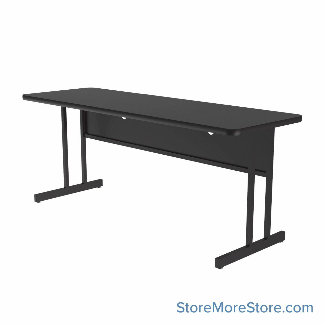 Folding Student Desks, 72" W x 24" D