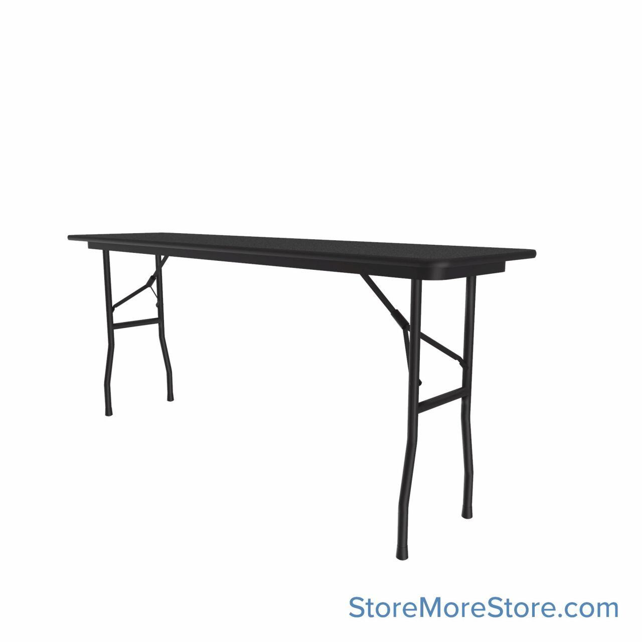 Economy Folding Tables, 96" W x 18" D, Rectangular