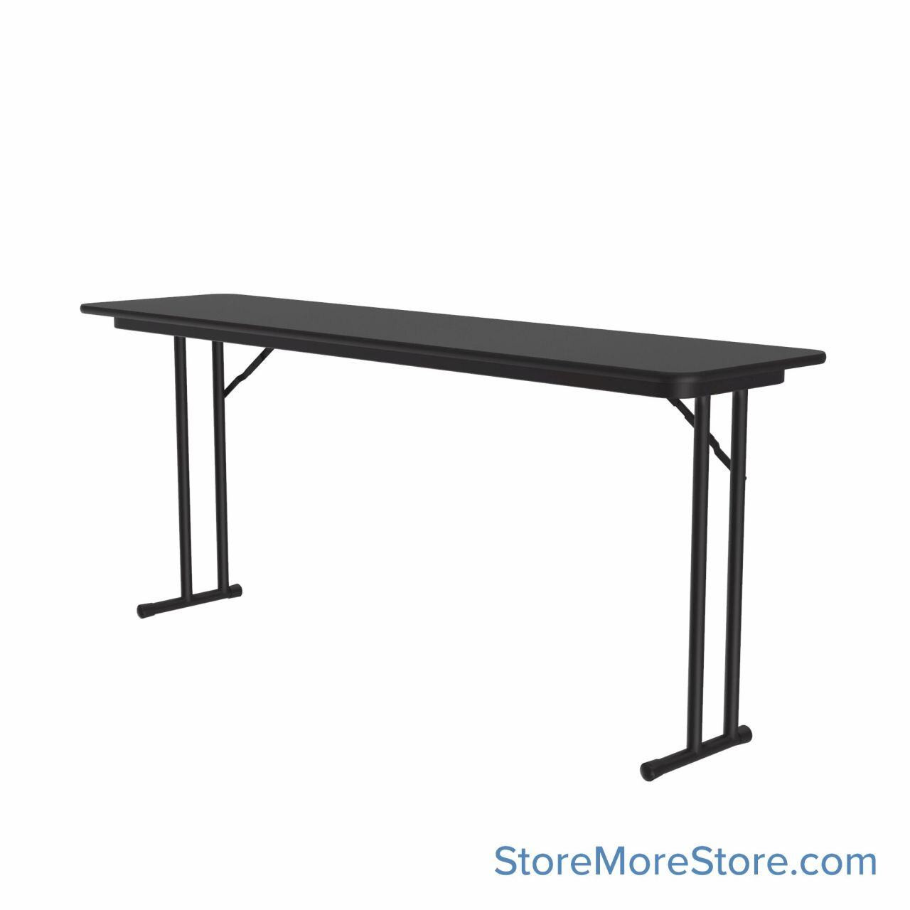 Folding Meeting Room Tables, 96" W x 18" D