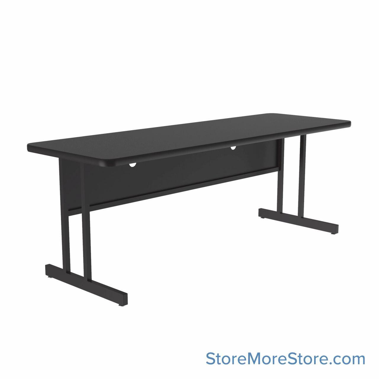 Low Folding Tables, 72" W x 24" D, Rectangular