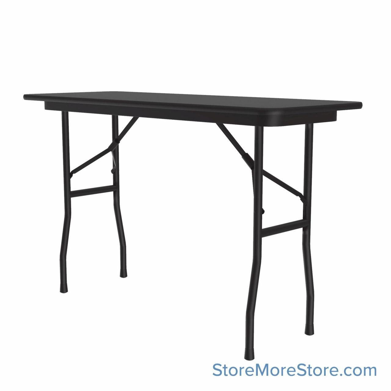 Laminated Folding Tables, 48" W x 18" D, Rectangular