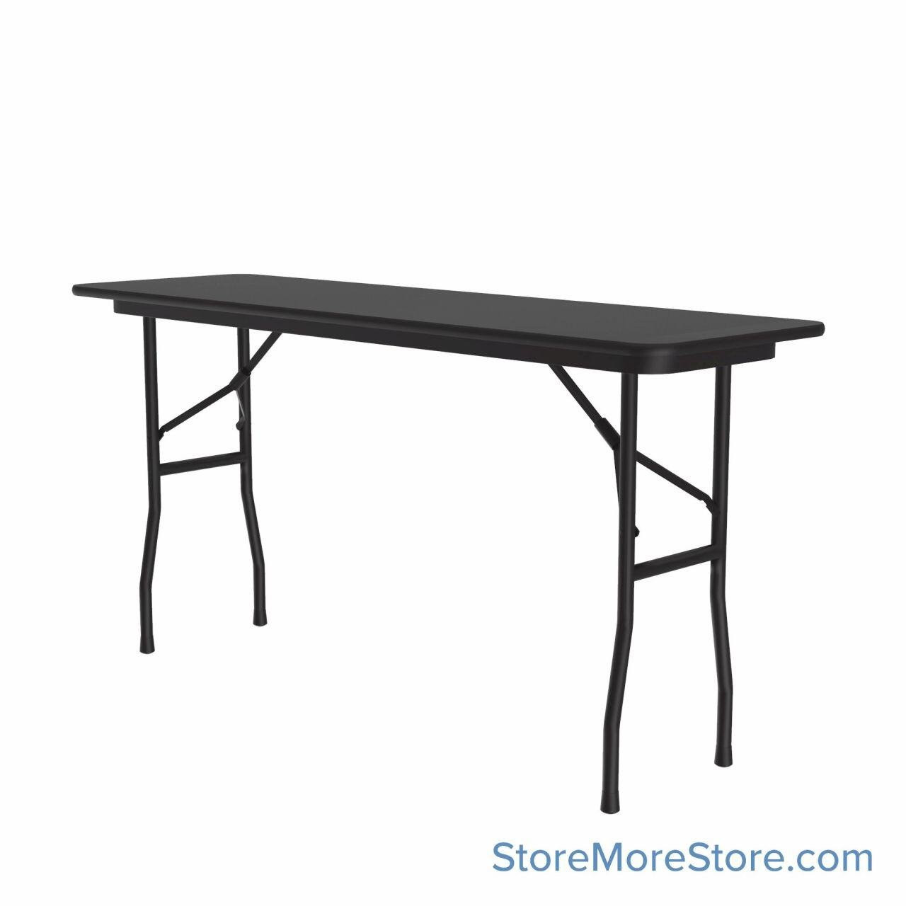 Laminated Folding Tables, 72" W x 18" D, Rectangular